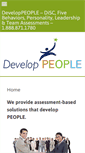 Mobile Screenshot of developpeople.com
