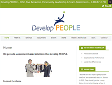 Tablet Screenshot of developpeople.com